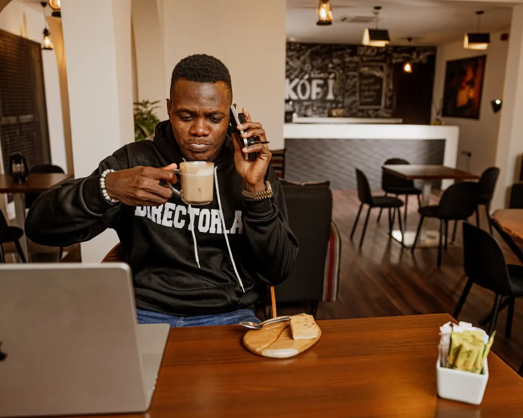 Top Coffee Shops In Victoria Island And Ikoyi: A Guide To 8 Lagos'S Best Cafés 7 kófí, kofi, the wheatbaker, coffee shop, Hotel near me, Hotels near me, The George Hotel, The Art Hotel, The Delborough Hotel, Lagos Hotels, Ikoyi Hotels, Victoria Island Hotels, Hotel Victoria Island